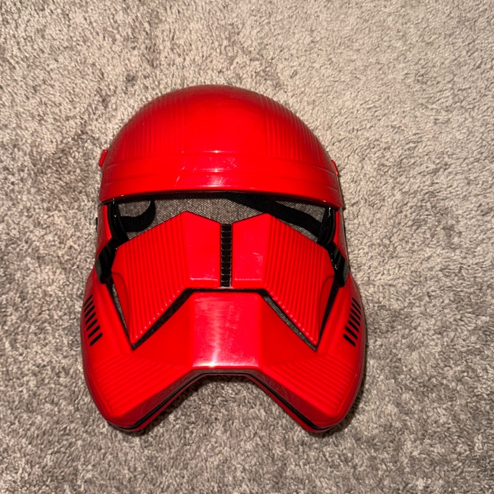 Red Storm Trooper Costume Size kids 13 - Picture 2 of 7